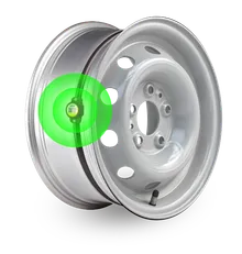 Rim-mount tire sensor